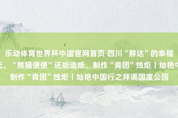 乐动体育世界杯中国官网首页 四川“胖达”的幸福生存：每天餐标500元，“熊猫便便”还能造纸、制作“青团”烛炬丨灿艳中国行之拜谒国度公园